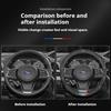 For Subaru STI Brz Wrx Xv Ascent Forester Outback Impreza Legacy Car Suede 3D Coining Logo Antislip Leather Steering Wheel Cover mfi1
