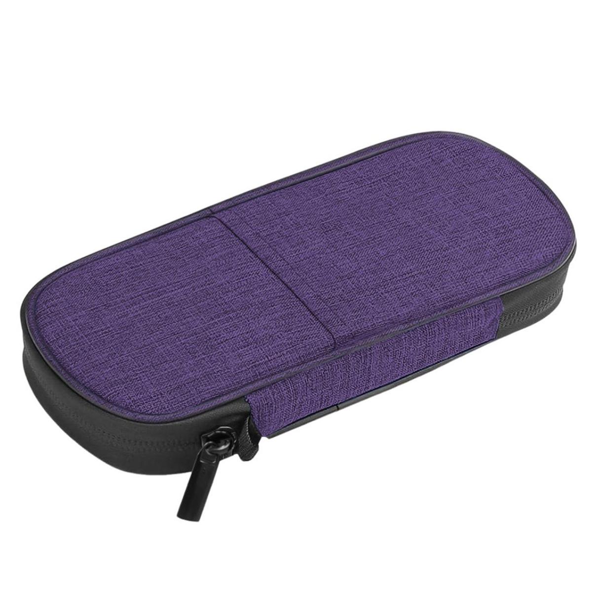 

Дорожный футляр для инсулиновой ручки-холодильника, дорожный футляр для инсулина большой емкости, теплоизоляция, водонепроницаемый, герметичный, инсулиновый дорожный набор фиолетовый