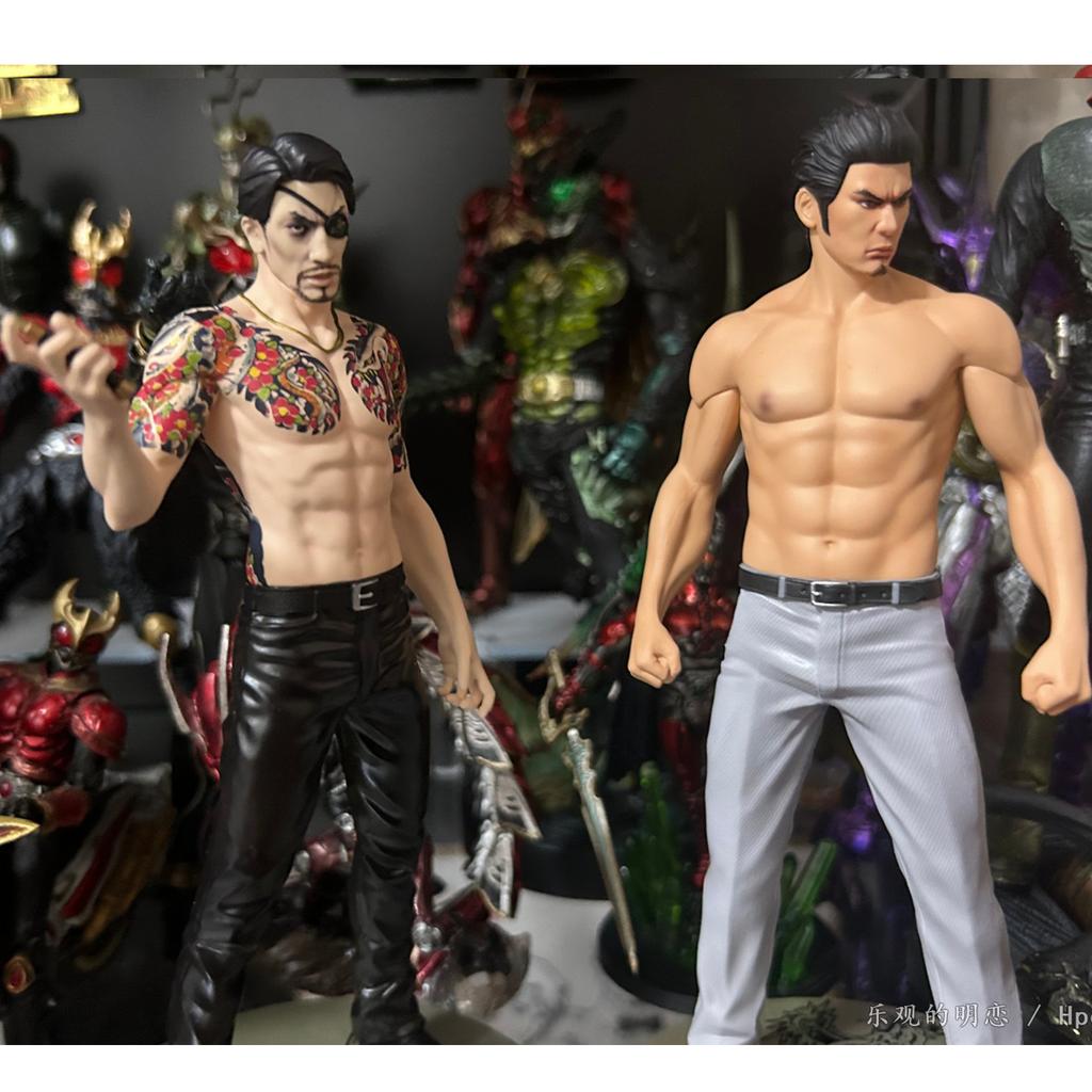 Anime Drachenfigur Kazuma Kiryu Actionfigur Goro Majima Figur Starker Mann Stehendes Modell Spielzeugpuppe Ornament Sammelobjekt Jungen Geschenke