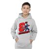 Captain America Childrens/Kids 8th Birthday Heather Pull Over Hoodie