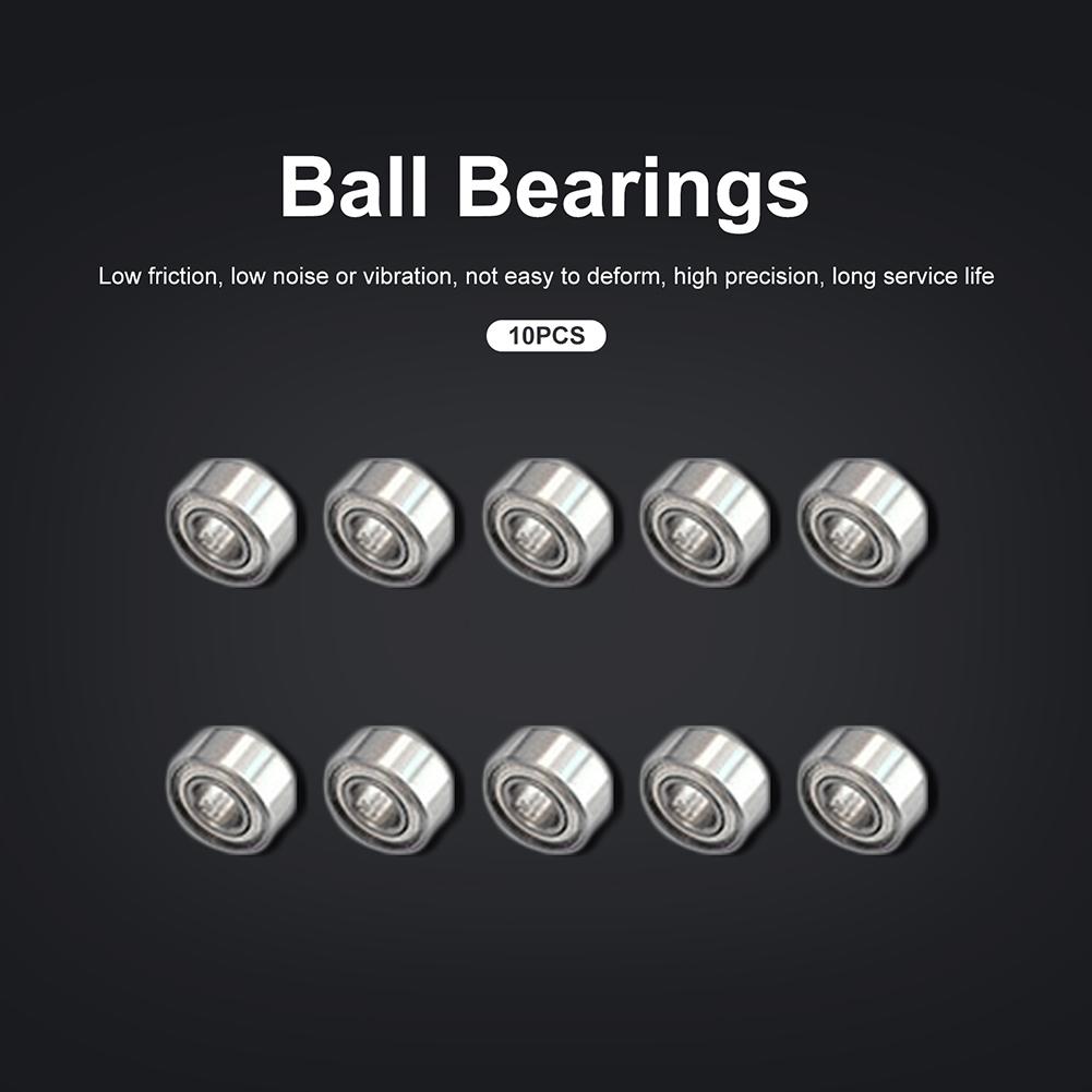 10-100pcs 623ZZ Bearing 623-ZZ Miniature Deep Groove Ball Bearing Carbon Steel Longboard Bearing Deep Groove for Skate 3x10x4mm