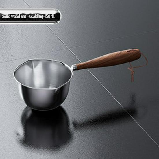 

Углубленная мини-сковорода из нержавеющей стали с фильтром для индукционных плит