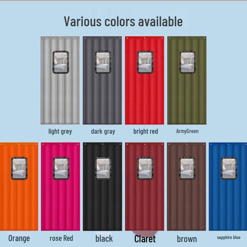 Junpeng Winter Thermal Insulated Door Curtain