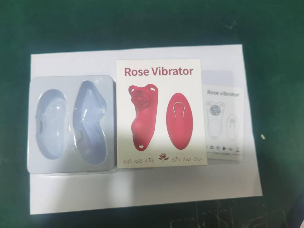 Wearable Rose Vibrator for Women - Strong Internal Vibration, Wireless Remote Control, Non-Enlarging Design.