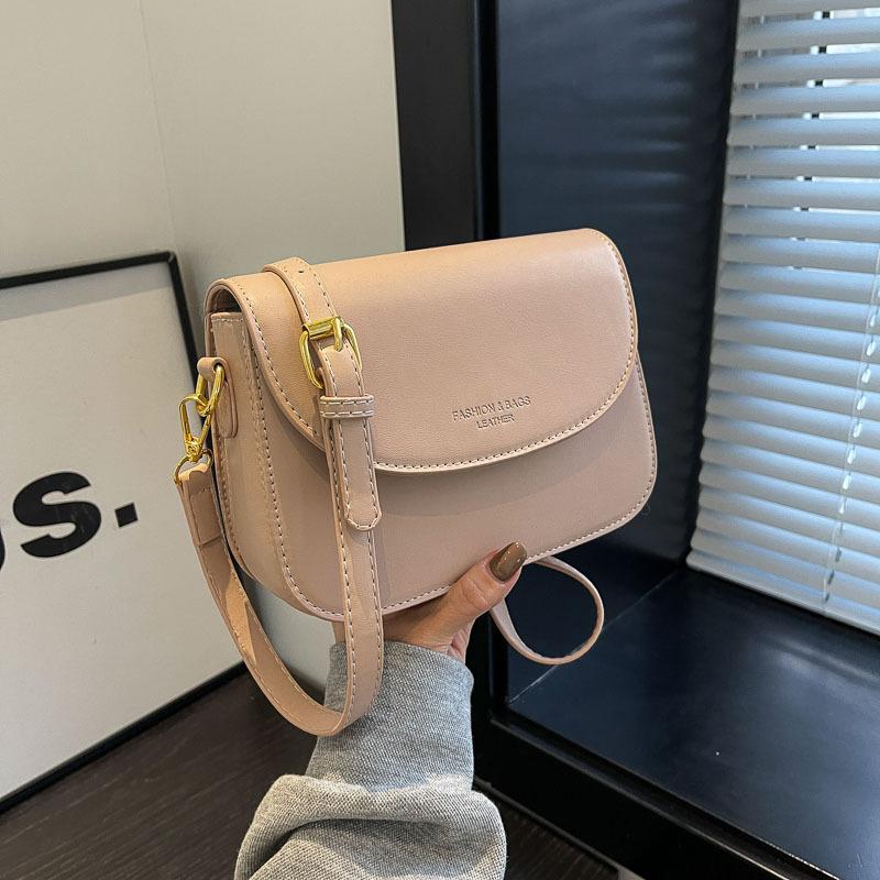 Popular Women Shoulder Bags New Style Crossbody Bag for Ladies College Shopper Phe Purse Simple Color Pouch