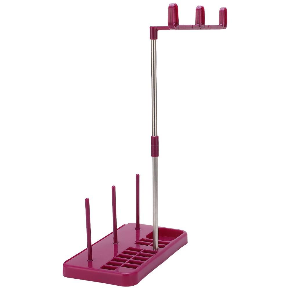 

Пластиковая подставка для ниток для швейной машины, съемный держатель на 3 катушки, аксессуары для швейной машины