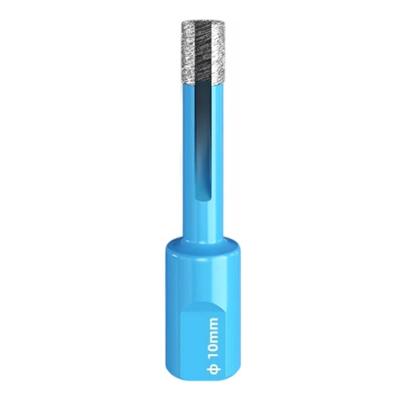 5 Segment Diamantine Coated Hole Opener Drill Bit M10 Thread for Granite Marble Tile Ceramic Smooth Vibration Reduction