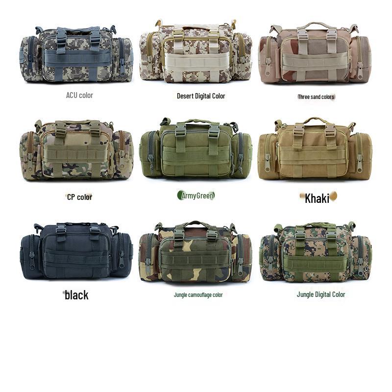 Spot Men's 3P Magic Multifunctional Tactical Waist Bag - Second Gen, Outdoor, Cycling, Shoulder & Mobile Phone Bag