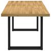 Vidaxl Dining Table, Noain, 180X90X75 Cm, Solid Pine Wood