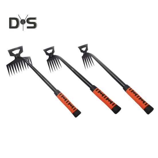 Nástroj na vytrhávání plevele s ergonomickou protiskluzovou rukojetí Design s 5 zuby Snadno se čistí Multifunkční nástroj na odstraňování plevele na uvolnění půdy
