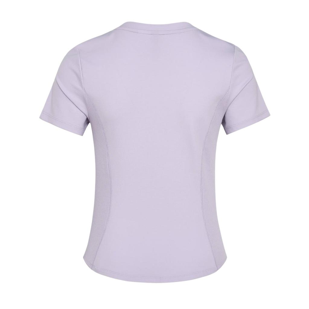 Adidas Soft Lux Lightweight Solid Color Cool Feel Round Neck Slim Fit Sports Short Sleeve T-Shirt Women Tops KH2647
