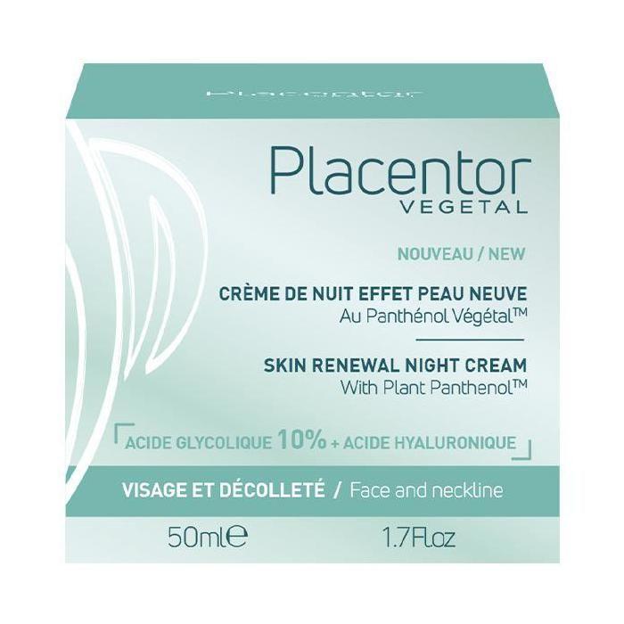 Placentor végétal Crème de Nuit Effet Peau Neuve 50ml