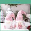 Christmas Decor Plush Santa With Glitter Finish For Holiday Celebration