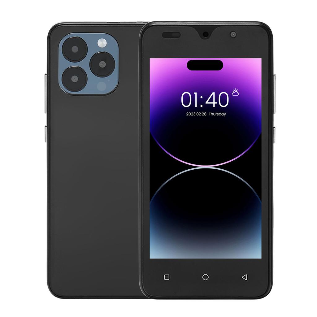 5in Screen Mobile Phone Face Unlocking Cellphone 2GB RAM 16GB ROM MTK6580M 2MP 5MP Ultra Thin Smartphone for Study Work