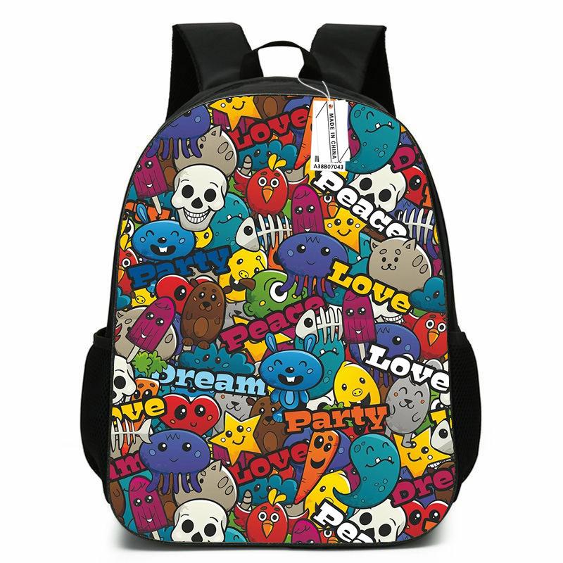Garten Of Banban Garden Cartoon Anime School Bag Children'S Backpack Backpack