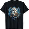 Steampunk Owl With Gears Mechanical Elements T-Shirt