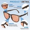 Unisex Foldable PC for and Simple Box Sun Purple Color [uxcell] Sunglasses, Model, Driving, Shopping, Photography, Shape, Protection,