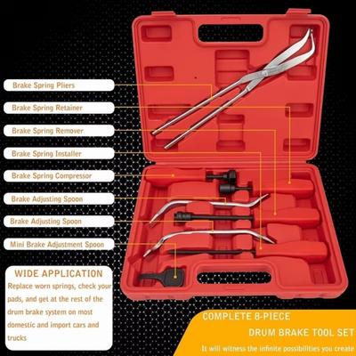 With Brake Spoon Car Drum Brake Spring Pliers Sturdy Snap-Ring Pliers  Remover Repair Tool