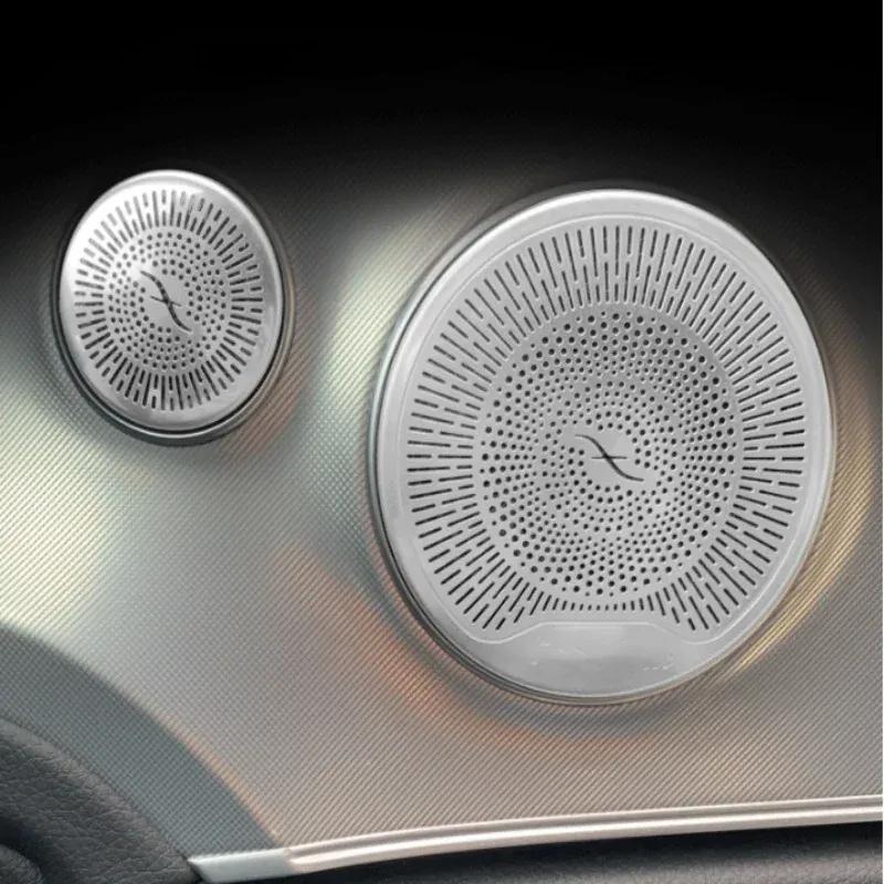 For Mercedes Benz E Class Coupe C238 W238 2017 2018     Front Rear Door Audio Speaker Cover Trim Car Accessories