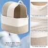 Cotton Rope Woven Storage Basket - Large Capacity for Laundry & Toys