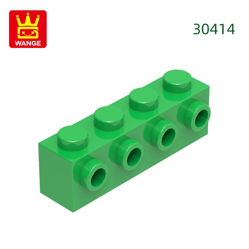 Non-Toxic 63Pcs/Lot 30414 Modified 1X4 With Studson Side Block Moc Color Accessories Compatible With Brick Diy Children Toy Assembly