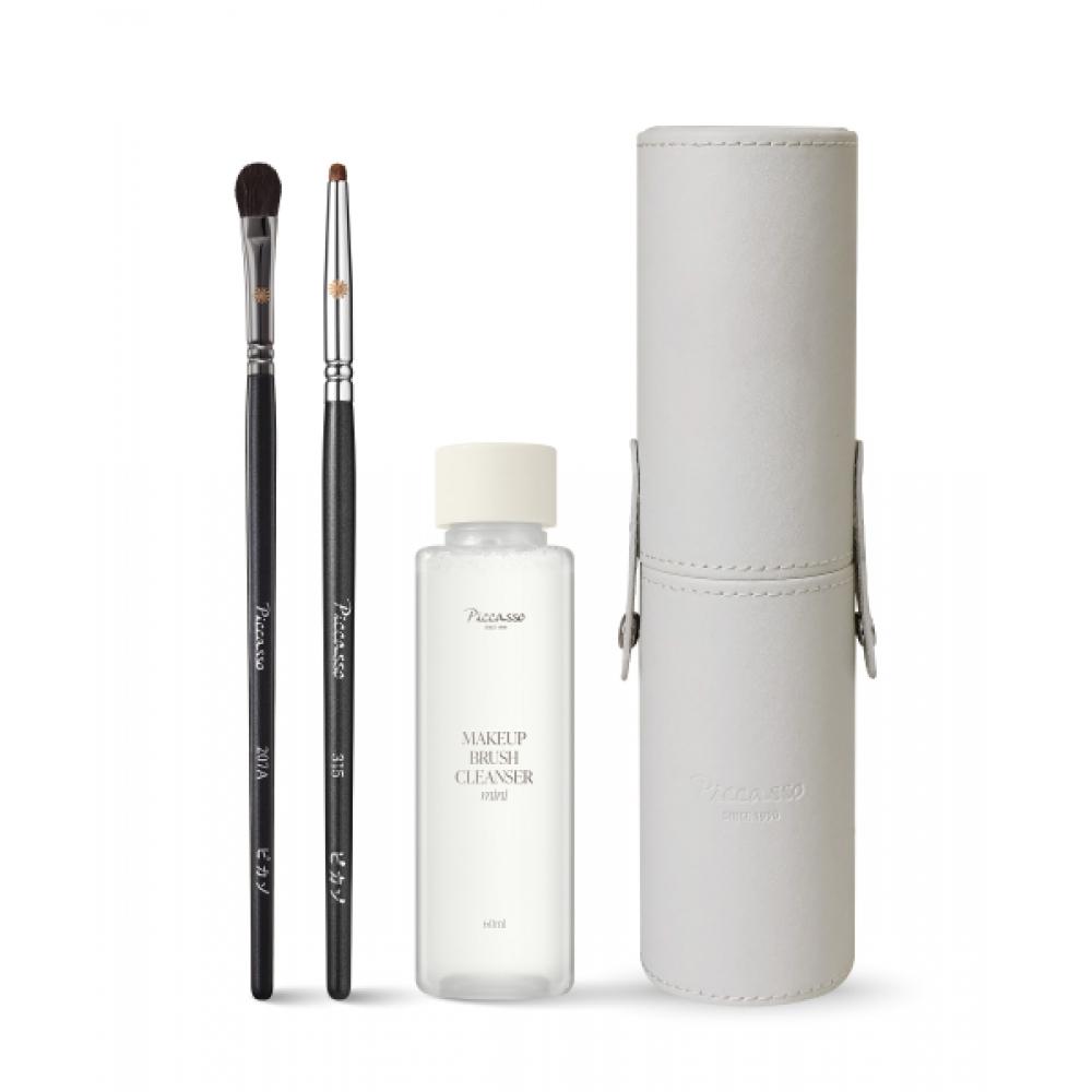

Piccasso Eye Base Point Eye Shadow Brush Special Set 315+207a+ Cleanser Mini Slim Case NONE