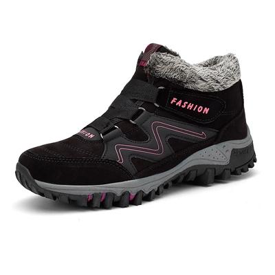 Winter Damenstiefel Outdoor Baumwollschuhe Plüsch Plateau-Sneaker Abriebfeste Paar Schneestiefel Stiefelette Zapatillas De Mujer