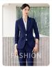 Women's Professional Suit Set: Formal Workwear for Spring and Autumn - High-End Pantsuit for Hotel Sales Managers