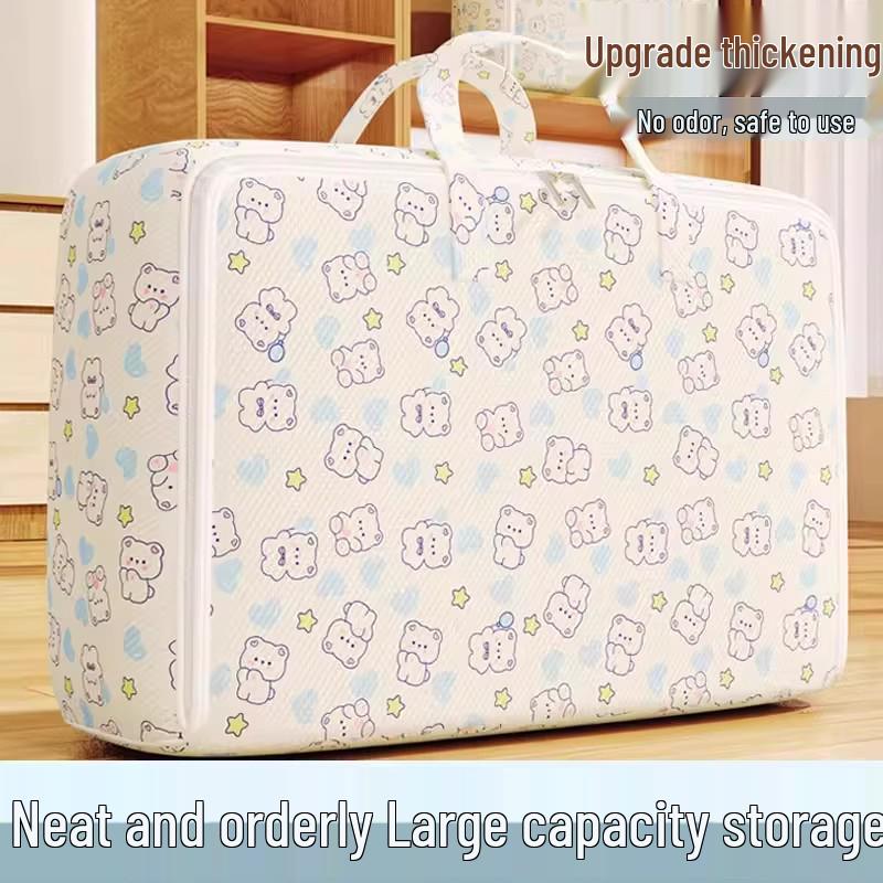 Velkokapacitní úložná taška na přikrývky na oblečení, věci a stěhování