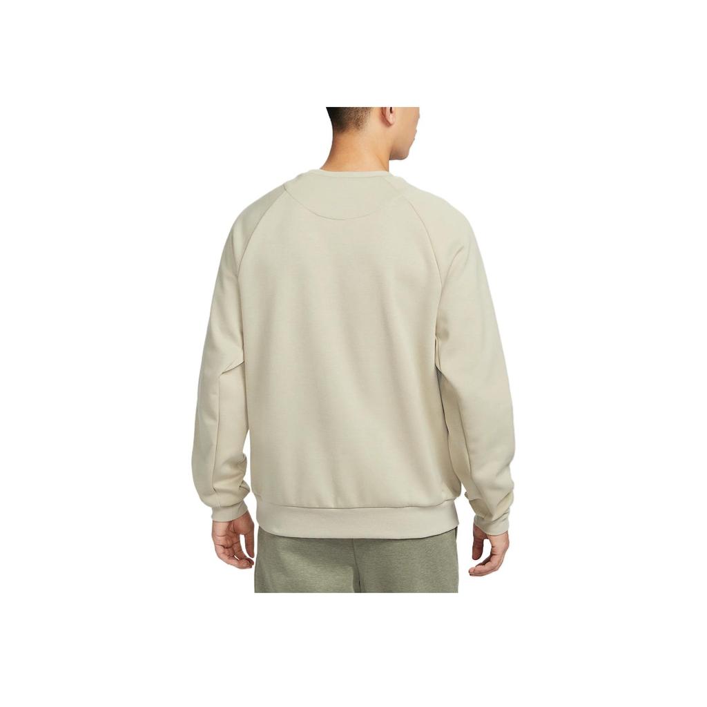 Nike Primary Dri-Fit Fleece Comfortable Soft Breathable Long Sleeve Sweatshirt Men Sweatshirt Light-Gray-Green FZ0972-251
