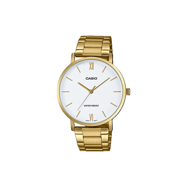 CASIO Men Standard Series White Watch MTP-VT01G-7B MTP-VT01G-7B White Dial