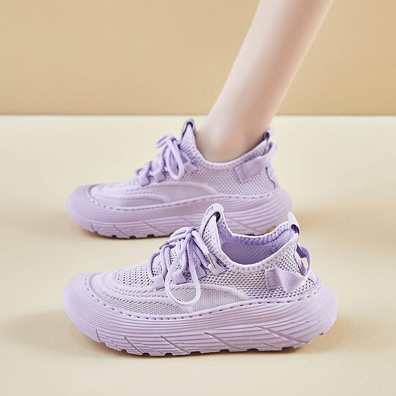 Flying Shoes New Student Sports Shoes Mesh Breathable Fitness Running Casual Outdoor Ultra-light Versatile Mesh Shoes