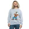 Disney Mens Crazy Goofy Sweatshirt