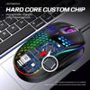 Ergonomic RGB Wired Lightweight Gaming Mouse with Hollow Design