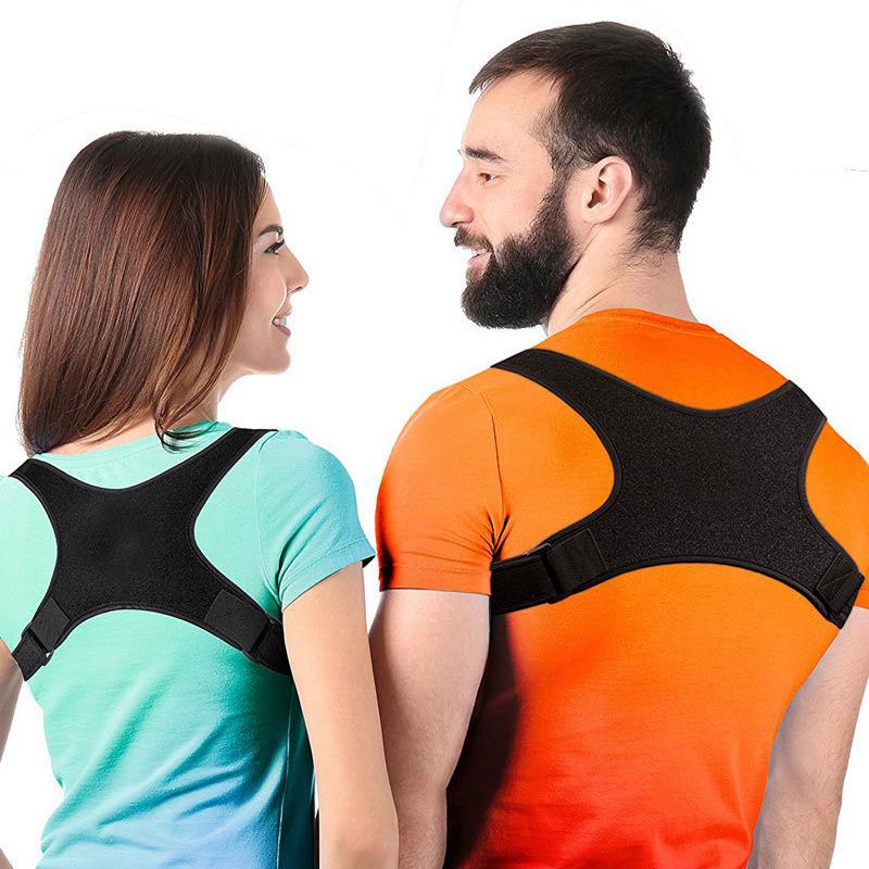 Unisex Breathable Back Posture Corrector for Adults - Comfortable Anti-Hunchback Design