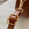 Fashionable Shoulder Bag for Women PU Messengers Bag Half Moon Crossbody Bag