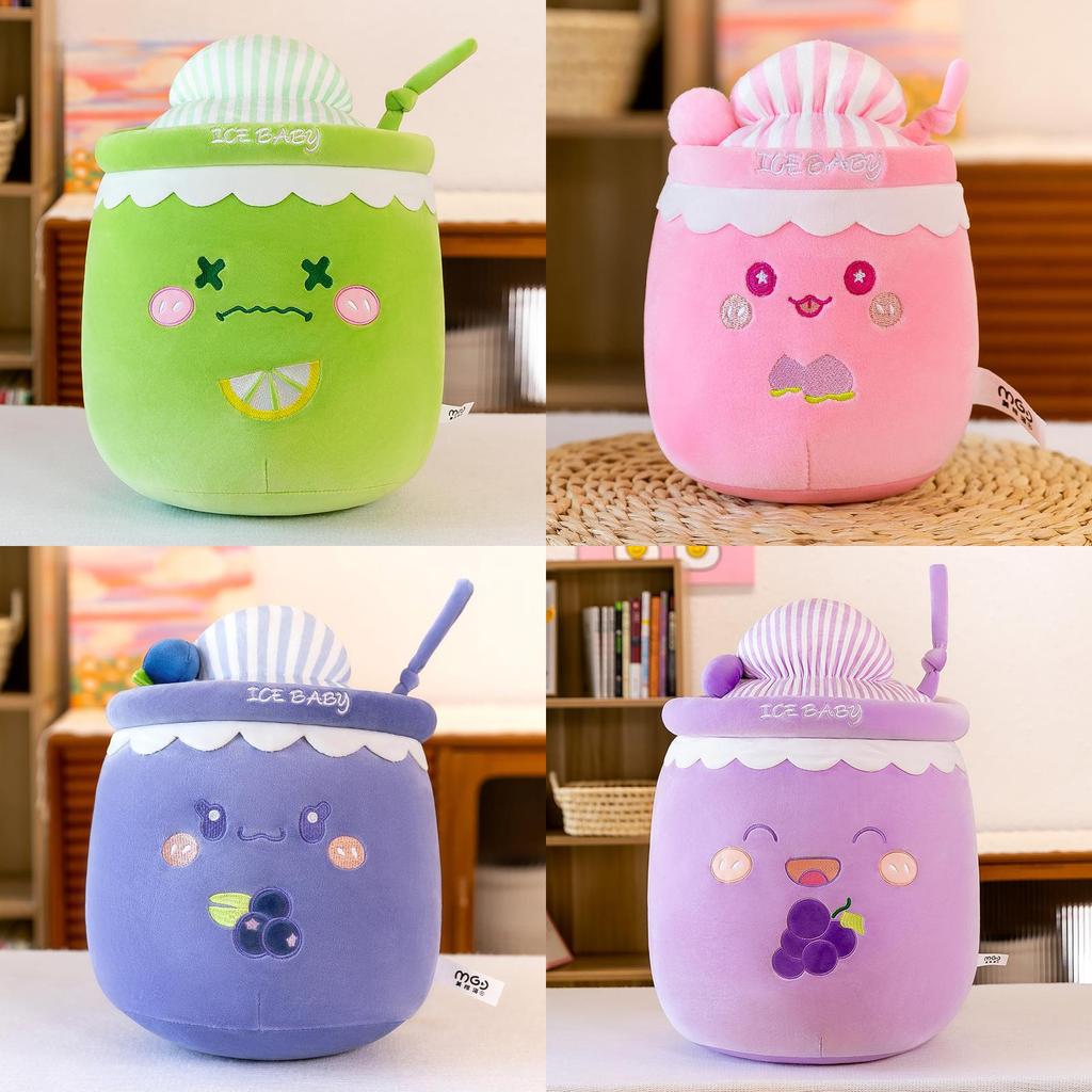 Copo de Chá de Leite Gelo e Neve Brinquedo de Pelúcia Macio e Aconchegante Perfeito para Dormir e Presentear