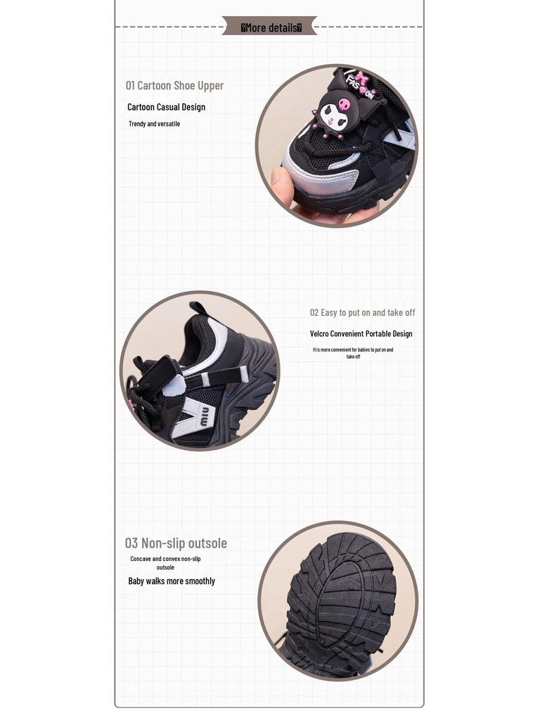 Atmungsaktive Netz-Sportschuhe für Mädchen 2026 - Leicht, Weiche Sohle, Herbststil