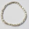 [Bluek] 925 Silver Sterling Silver Bracelet 230407-22 Bangle (S9976586)