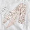 Fruit-Print Silk Scarves Trendy Hair Accessories for Women, Vintage Bohemian Silk Scarf Wrap, Neck Head Daily Travel Gift Trendy