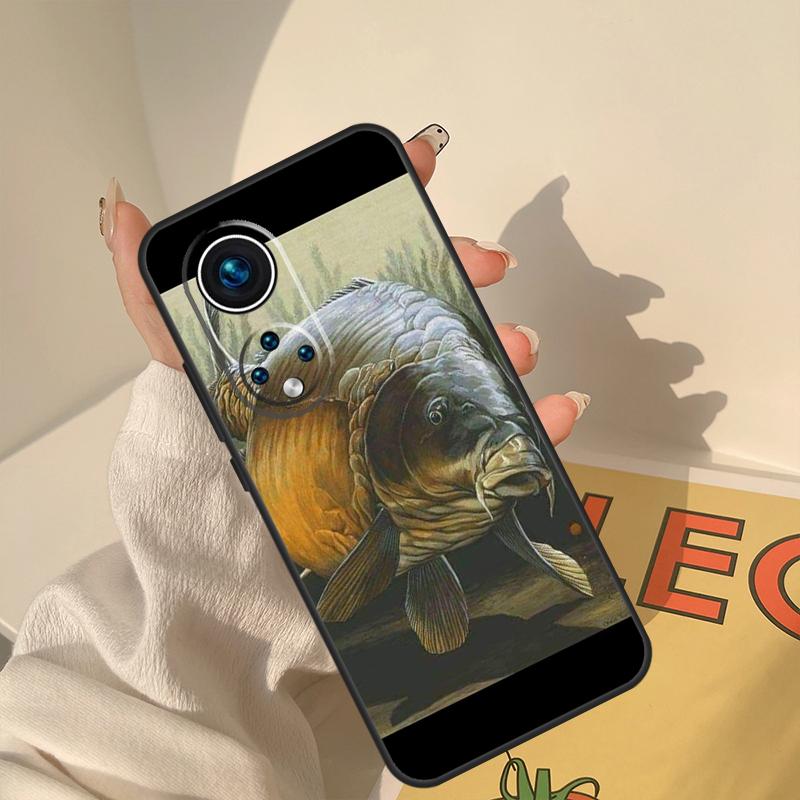 Carp Fish Case For Honor Magic 8 7 6 5 Pro Cover For Honor X9c X9b X9a X8a X8b 50 70 90 200 400 Lite