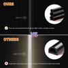 6M Door Frame Insulation Self-Adhesive Door Joint Sealing Strip High Quaity Door Seal Strip  Car