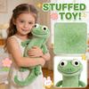 Tom the Green Lizard Plush Toy - Realistic Simulation Doll