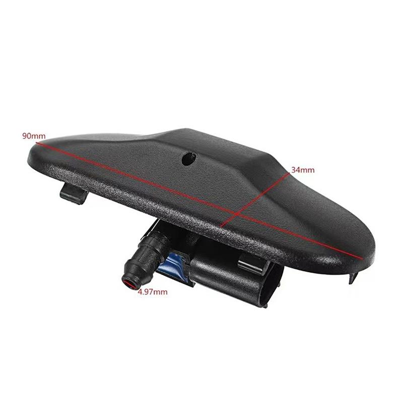 

1Pcs Plastic For Amarok Scirocco B6 B7 Jetta Golf 5 MK5 6 MK6 2KD985955 Front Windshield Washer Nozzles Jet Heate