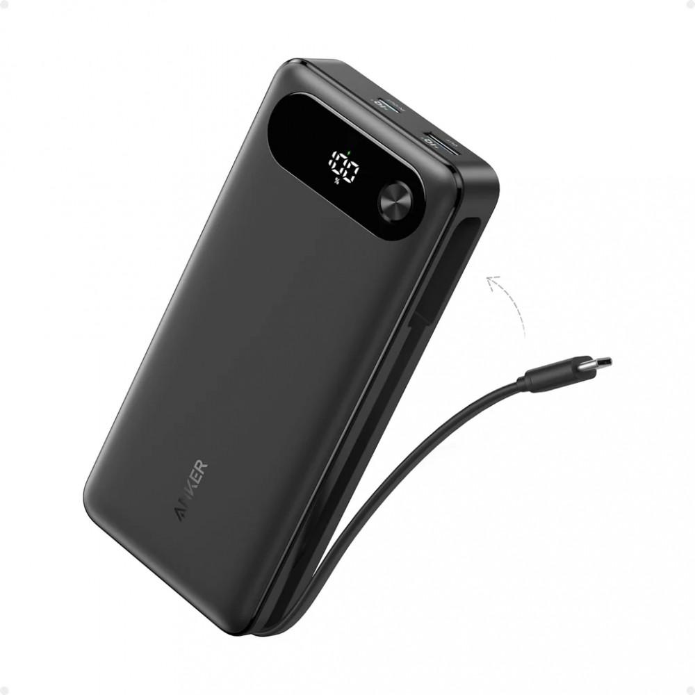 Anker 20000Mah 87W Powerbank With Built-In Usb-C Connector Black 1 Pc