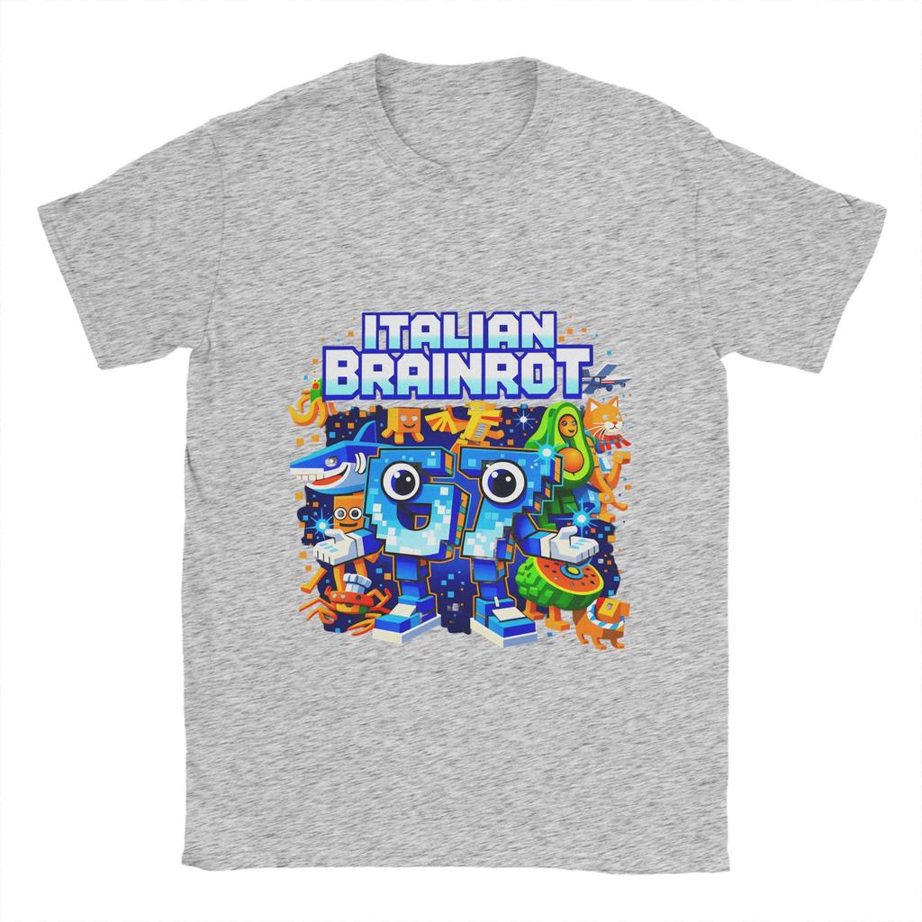Italian Brainrot 67 TShirt Summer Pure Cotton T Shirts For Adult Harajuku Pattern Tee Shirt Short Sleeve Y2K Basic Top Tees