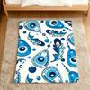 Fashion Cool Lucky E-Evil Eye N-Nazar Flannel Soft Warm Plush Blanket Sofa Living Room Pet Hogar Bedroom Gift Home Car Portable