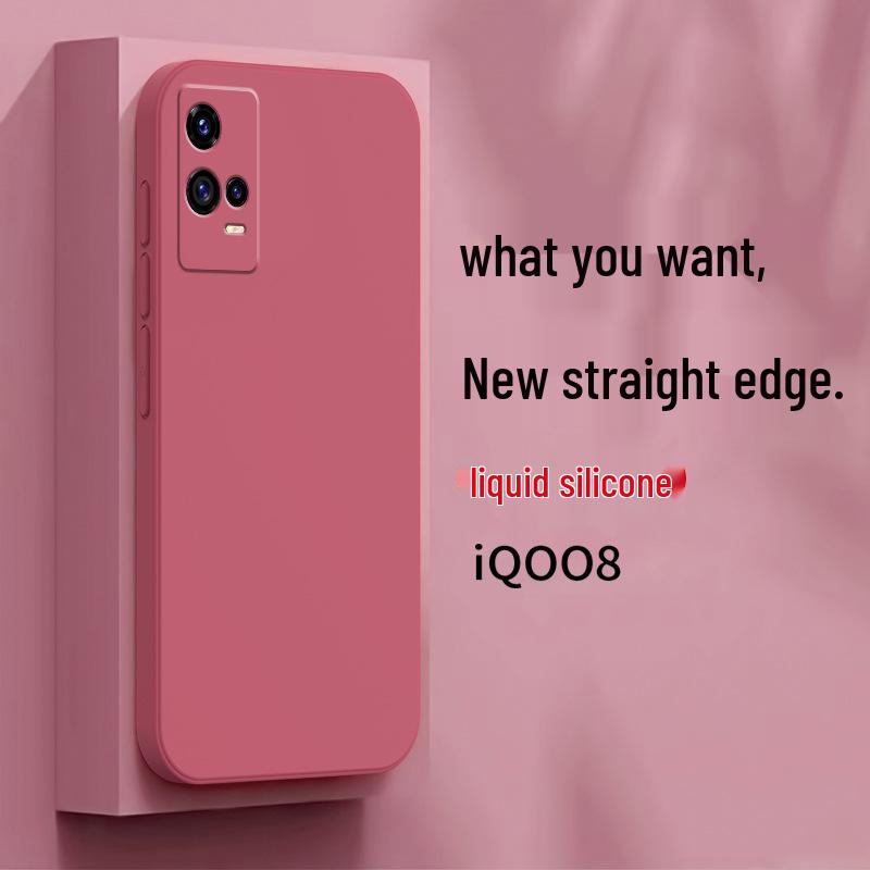 IQOO 8 Silikon Handyhülle - Vollständige Schutzhülle für Vivo iQOO 8