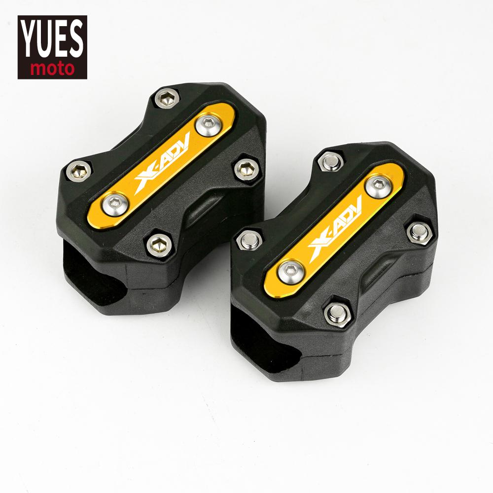 For HONDA X-ADV 300 750 1000 2010- Motorcycle Accessories High Quality Engine Guard Bumper Protection Decorative Block