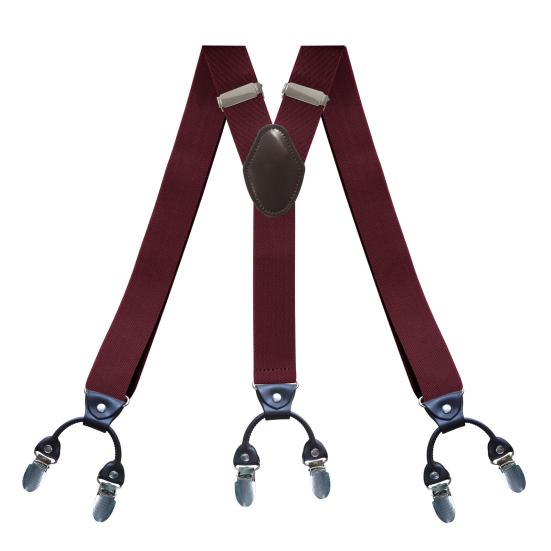 Hosenträger für Herren, verstellbar, mit Schnellverschluss, verschleißfest, rutschfest, mit robusten Clips, Mehrzweck-Hosenträger aus Polyester mit Y-Rücken für Herren